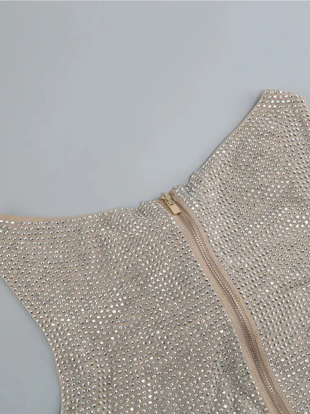 LINNE Cutout Top & Skirt Set in Silver - Image 14